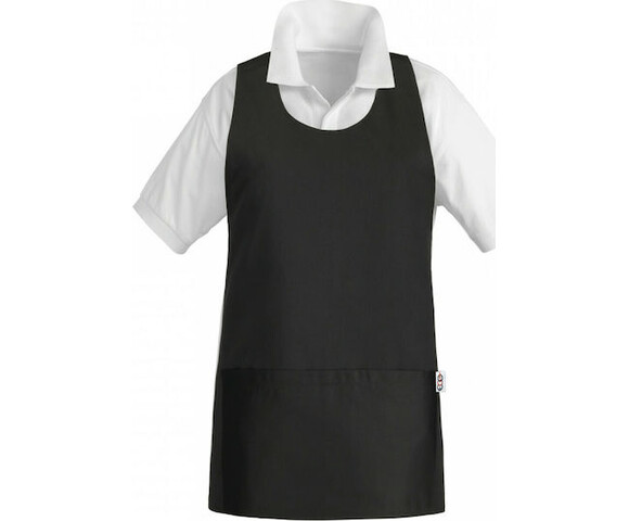 Egochef Ποδιά Σεφ Ολόσωμη Poncho Μαύρη 6500002C