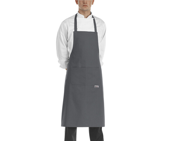 Egochef Ποδιά Σεφ Ολόσωμη Γκρι 6103016E