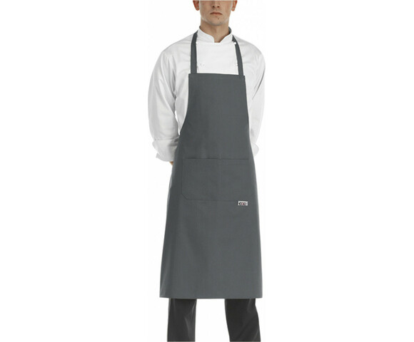 Egochef Ποδιά Σεφ Ολόσωμη Γκρι 6103016c