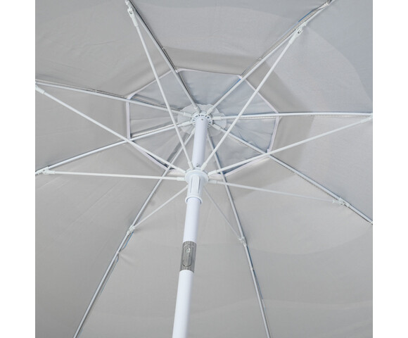 Estia Save the Aegean Σπαστή Ομπρέλα Θαλάσσης Αλουμινίου Διαμέτρου 2m με UV Προστασία και Αεραγωγό Serene Shores