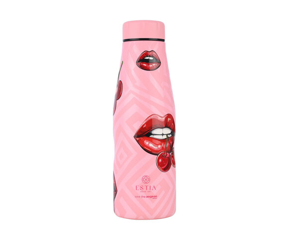 Estia Travel Flask Μπουκάλι Θερμός Ανοξείδωτο BPA Free 500ml Blush Pop 01-31657