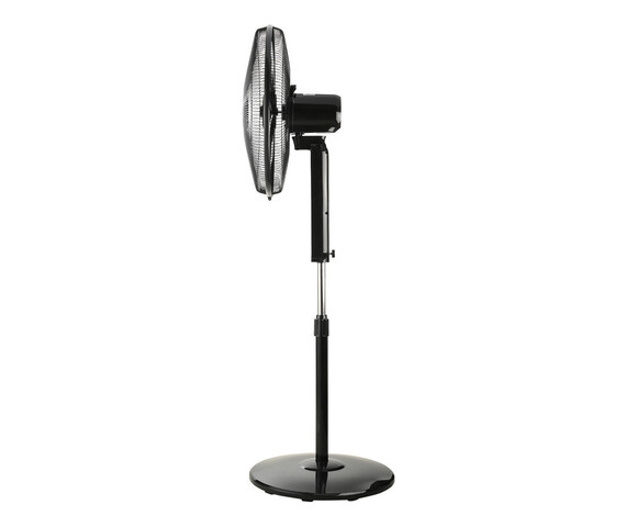 Estia Ανεμιστήρας Stand Επιδαπέδιος Bow 45cm 75w Μαύρος Με Τηλεχειριστήριο