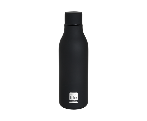 Ecolife Μπουκάλι Θερμός Ανοξείδωτο 550ml Iron Grey