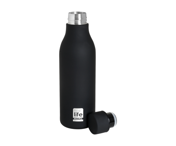 Ecolife Μπουκάλι Θερμός Ανοξείδωτο 550ml Iron Grey