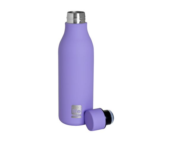 Ecolife Μπουκάλι Θερμός Ανοξείδωτο 550ml Levander