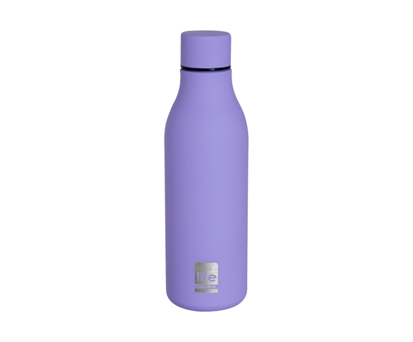 Ecolife Μπουκάλι Θερμός Ανοξείδωτο 550ml Levander