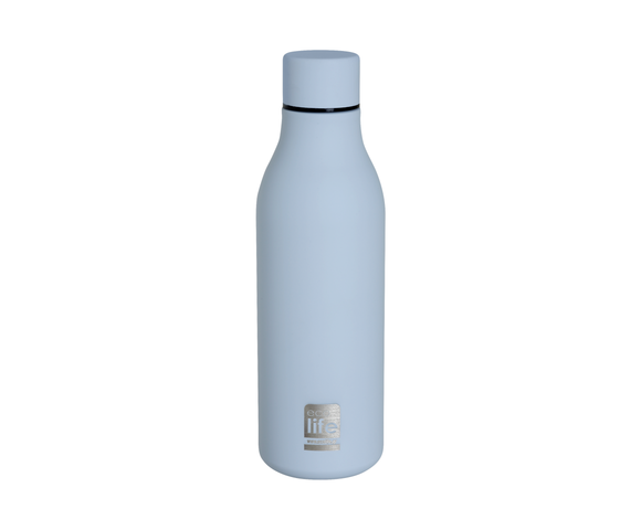Ecolife Μπουκάλι Θερμός Ανοξείδωτο 550ml Powder Blue