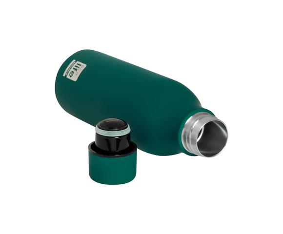 Ecolife Μπουκάλι Θερμός Ανοξείδωτο 550ml Pine Green