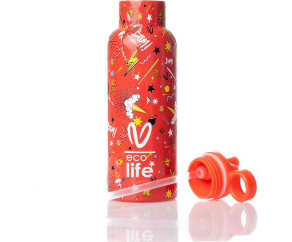 Ecolife X Vasiliki Ανοξείδωτο Μπουκάλι Θερμός Spitha 500ml (33-BO-2326)