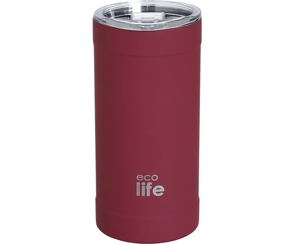 Ecolife  Κούπα Θερμός Ανοξείδωτο BPA Free 500ml Chili Pepper με Καλαμάκι