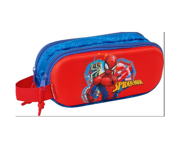 Safta: Διπλή κασετίνα Spider Man