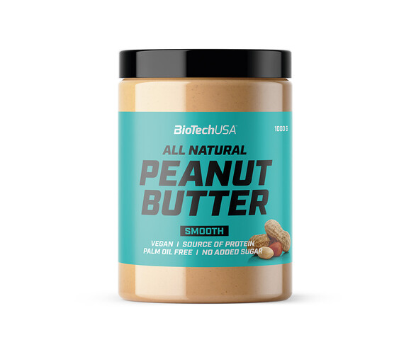 Biotech, USA, Φυστικοβούτυρο, Απαλό, Peanut, Butter, Smooth, 1000gr