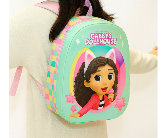 Safta: Tσάντα πλάτης παιδικού 3D Gabby's Dollhouse