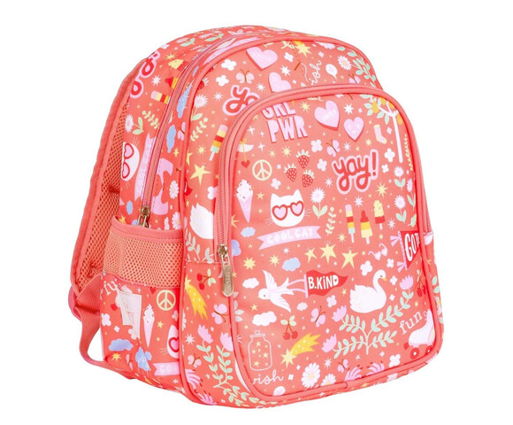 A little lovely company: Tσάντα πλάτης νηπιαγωγείου με ισοθερμική θήκη - Fun