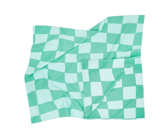 Dock & Bay: Πετσέτα θαλάσσης Quickdry - Check Mate Microfiber (Μικροϊνες) Large  200x90cm