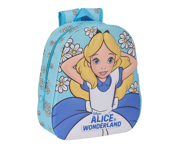 Safta: Tσάντα πλάτης παιδικού 3D Alice in Wonderland