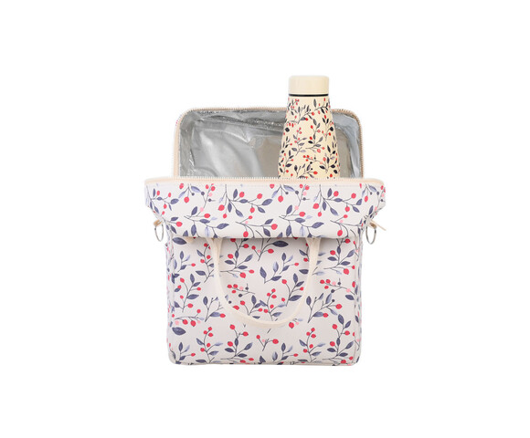 Estia Ισοθερμική Τσάντα Χειρός Save The Aegean 7 λίτρων Bloom Beige Μ20 x Π14 x Υ27εκ. 01-32982