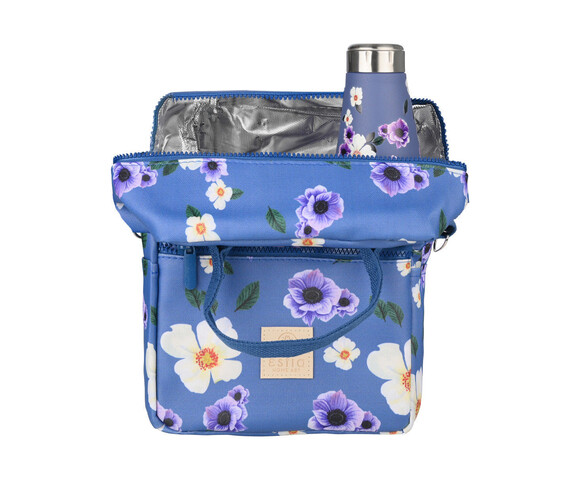 Estia Ισοθερμική Τσάντα Χειρός Save The Aegean 7 λίτρων Garden Blue Μ20 x Π14 x Υ27εκ. 01-22624