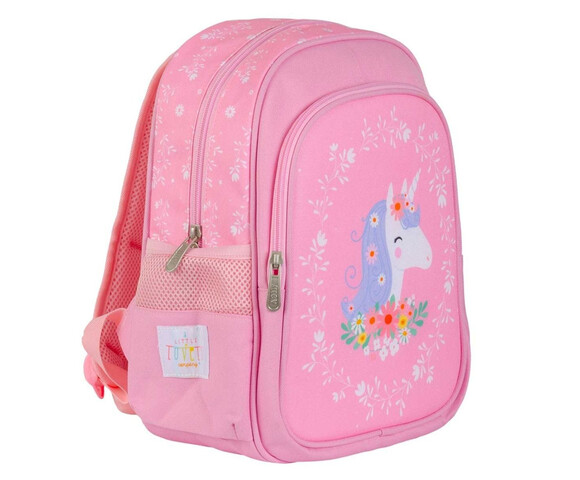 A little lovely company: Tσάντα πλάτης νηπιαγωγείου με ισοθερμική θήκη - Unicorn