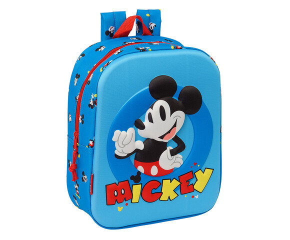 Safta: Tσάντα πλάτης παιδικού 3D Mickey Mouse