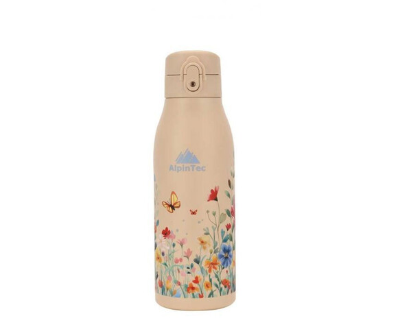 AlpinPro Παγούρι Πλαστικό 600ml Λευκό