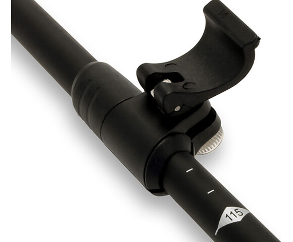 AlpinPro Τηλεσκοπικά Μπατόν Ορειβασίας Αλουμινίου 2τμχ Κόκκινα