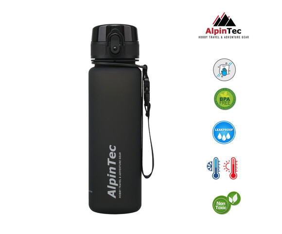 Alpintec Παγούρι Style 500ml Μαύρο