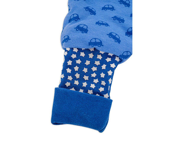 BabyBliss BlissSac Φθινοπωρινός Ανοιξιάτικος Υπνόσακος με ποδαράκια 1 tog Vroom Cars 6-18 μηνών