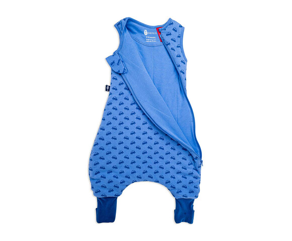 BabyBliss BlissSac Φθινοπωρινός Ανοιξιάτικος Υπνόσακος με ποδαράκια 1 tog Vroom Cars 6-18 μηνών