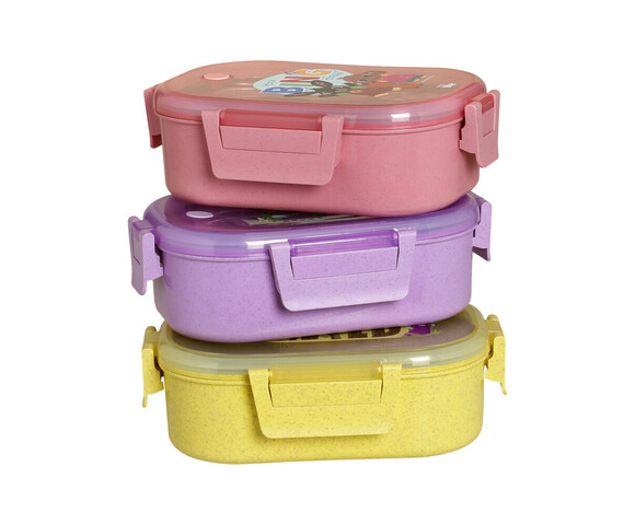 Ecolife Πλαστικό Παιδικό Δοχείο Φαγητού 900ml Ροζ 'It's A Bing Thing' 22 x 15 x 7εκ.