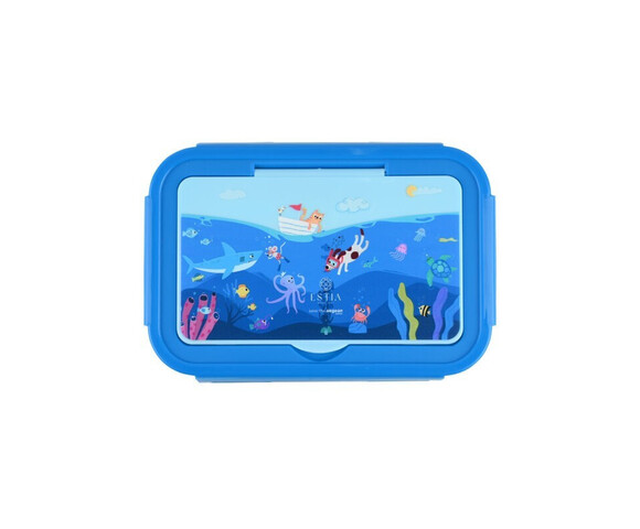 Estia Save The Aegean Πλαστικό Παιδικό Σετ Φαγητού 1.4lt Ocean Play 20 x 13.2 x 7εκ. 01-33583