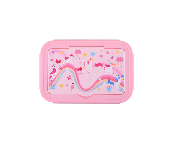 Estia Save The Aegean Πλαστικό Παιδικό Σετ Φαγητού 1.4lt Rainbow Dreams 20 x 13.2 x 7εκ. 01-34375