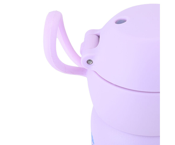 Estia Wonder Bottle Παιδικό Παγούρι Θερμός Ανοξείδωτο με Καλαμάκι Non Spill Fairy Tales 500ml 01-34191