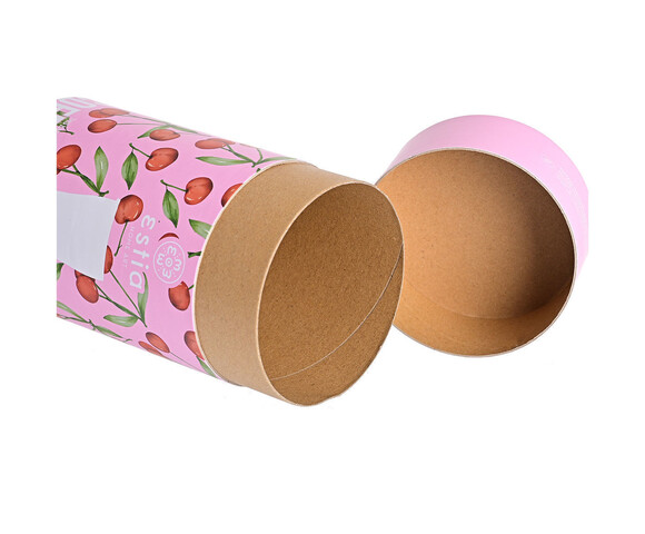 Estia Ποτήρι Θερμός Ανοξείδωτο Cherry Rose  με Καλαμάκι 350ml 01-16876Estia Ποτήρι Θερμός Ανοξείδωτο Cherry Rose  με Καλαμάκι 350ml 01-16876