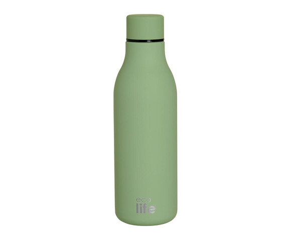 Ecolife Μπουκάλι Θερμός Ανοξείδωτο 550ml Pistachio