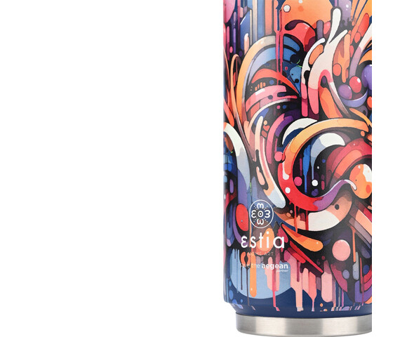 Estia Ποτήρι Θερμός Ανοξείδωτο Vibrant Vortex  500ml 01-22662