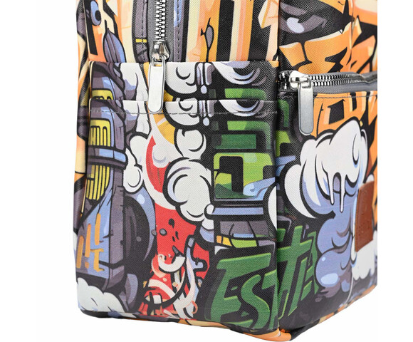 Estia Ισοθερμική Τσάντα Χειρός Save The Aegean 7 λίτρων Graffiti Rhythm Μ20 x Π14 x Υ27εκ. 01-22402