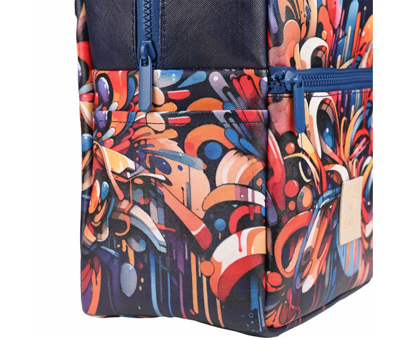 Estia Ισοθερμική Τσάντα Χειρός Save The Aegean 7 λίτρων Vibrant Vortex Μ20 x Π14 x Υ27εκ. 01-22419