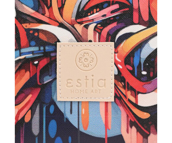 Estia Ισοθερμική Τσάντα Χειρός Save The Aegean 7 λίτρων Vibrant Vortex Μ20 x Π14 x Υ27εκ. 01-22419