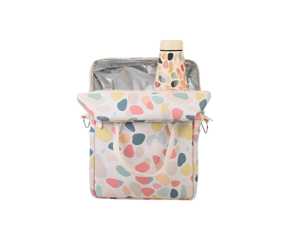 Estia Ισοθερμική Τσάντα Χειρός Save The Aegean 7 λίτρων Hue Pebbles Μ20 x Π14 x Υ27εκ. 01-32944