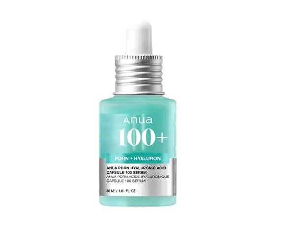 Anua Pdrn Hyaluronic Acid Capsule 100 Ενυδατικό Serum Προσώπου με Υαλουρονικό Οξύ για Λάμψη 30ml