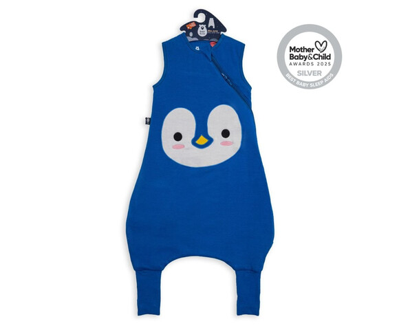 BabyBliss BlissJump Χειμερινός Υπνόσακος με Ποδαράκια 2.5 tog Penguin Blue 6-18 μηνών