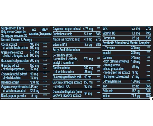 Biotech USA Black Burn 200mg 90 κάψουλες