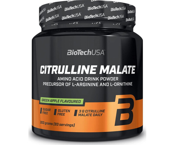 Biotech USA Citrulline Malate 300gr Πράσινο Μήλο