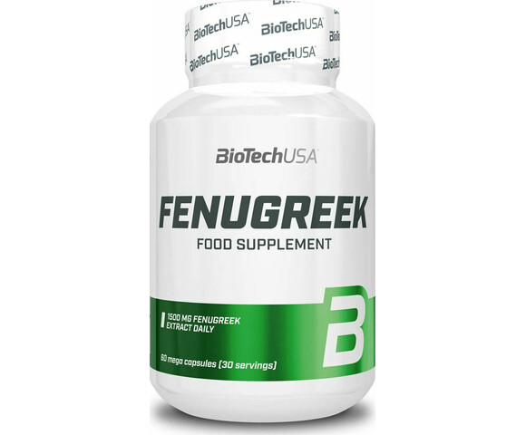 Biotech USA Fenugreek 1500mg 60 κάψουλεςBiotech USA Fenugreek 1500mg 60 κάψουλες