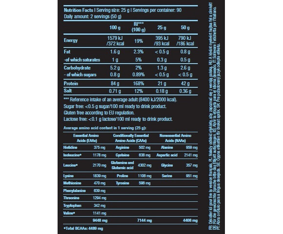 Biotech USA Iso Whey Zero Strawberry 25gr