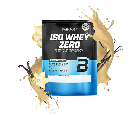 Biotech USA Iso Whey Zero Βανίλια 25gr