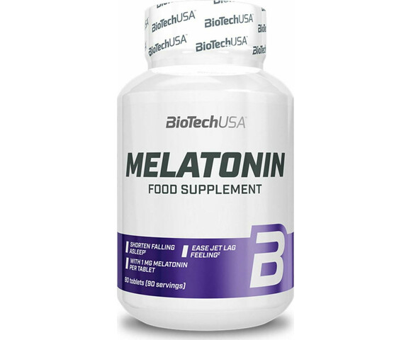 Biotech USA Melatonin Συμπλήρωμα για τον Ύπνο 90 κάψουλες