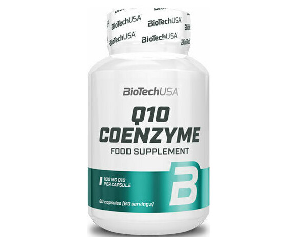 Biotech USA Q10 Coenzyme χωρίς Γλουτένη 100mg 60 κάψουλες