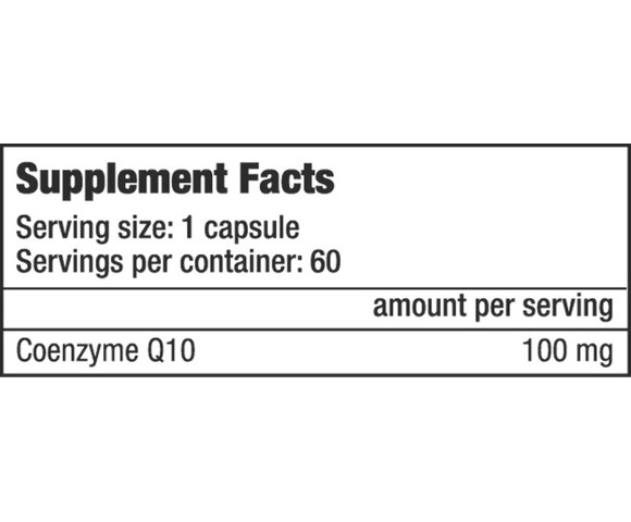 Biotech USA Q10 Coenzyme χωρίς Γλουτένη 100mg 60 κάψουλες